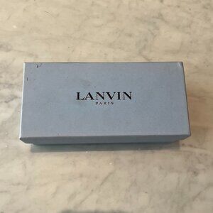 Lanvin Paris Blue Box 7" x 3.5" x2"